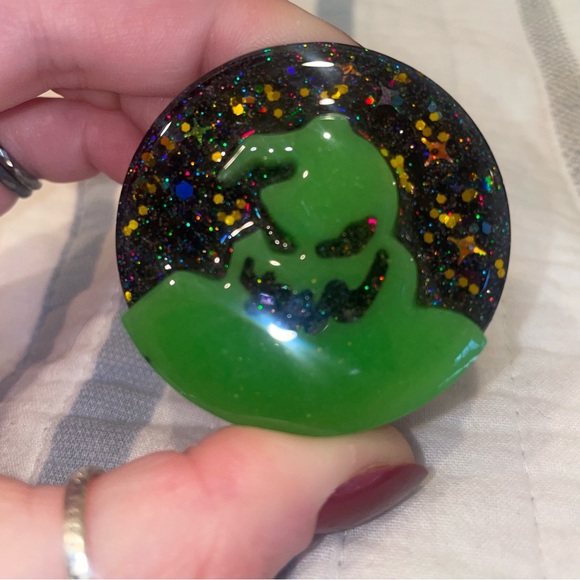 Other - GLOW IN DARK Handcrafted (NEW) Oogie Boogie PopSocket Nightmare Before Christmas